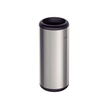 Imagem de Lixeira Portofino 15L em Aço Inox com Aramado Interno para Saco de Lixo Inox