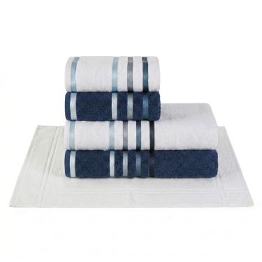 Imagem de Jogo de toalhas Banhão Gigante Karsten Lumina 5 Peças - Fio Penteado