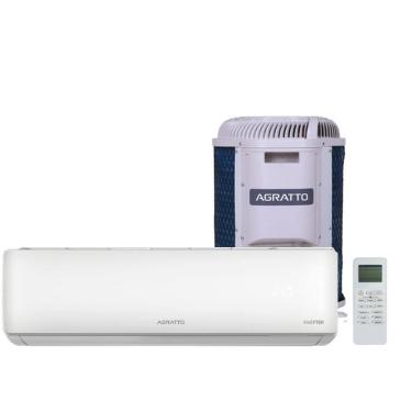 Imagem de Ar Condicionado Split Agratto Hi Wall Zen Top Inverter 9.000 Btu/h Quente e Frio Monofásico Branco  ZICST9QF-02 220V