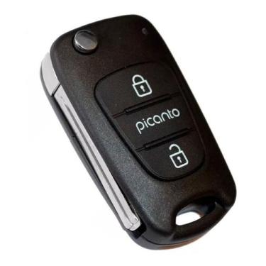 Imagem de Carcaça Capa Chave Canivete Kia Picanto Modelo Original 2011 12 13 14 