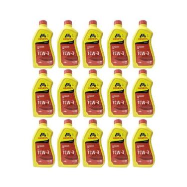 Imagem de Óleo Náutico Menzoil TCW3 2 Tempos Todos Motores de Popa Kit Com 15 li