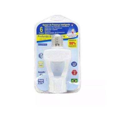 Imagem de Sensor De Presença Soquete E-27 Qa17m Qualitronix 6 Funções Inteligent