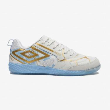 Imagem de Chuteira Futsal Umbro Pro 5 Bump Kintsugi Cor:AzulTamanho:40Genero:Mas