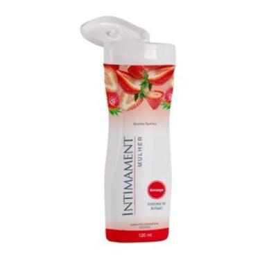Imagem de Sabonete Liquido Intimo De MORANGO Perfumado Regula Ph Intimament Mulh