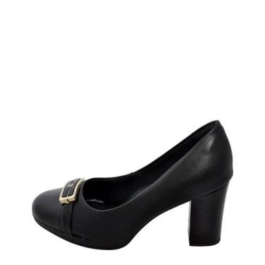 Imagem de Sapato Feminino Piccadilly Salto Alto REF: 130243 NAPA STRETCH-VERNIZ,