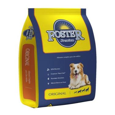 Imagem de Ração Comida para Cães Foster Original 7kg Rica em Nutriente - BRAZILI