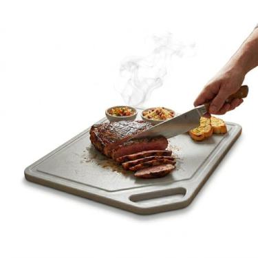 Imagem de kit 02 Tábuas para Cortes de Alimentos Churrasco Cozinha - I FERNANDES