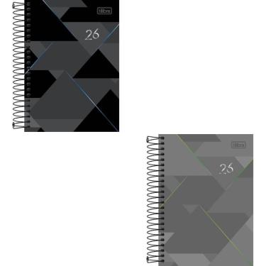 Imagem de Agenda Tilibra Spot 2023 200 Folhas 130x188MM com Capa Verniz e Bolsa Plástica