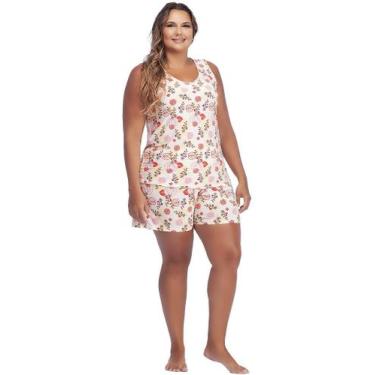 Imagem de Pijama Regata Liganete Feminino Souza - Conforto e Leveza, Blue zodiac