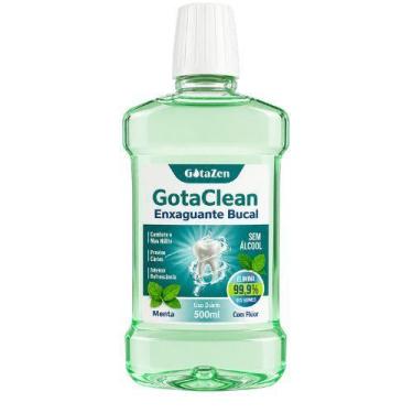 Imagem de Enxaguante Bucal Gotaclean Menta Sem Álcool 500ml
