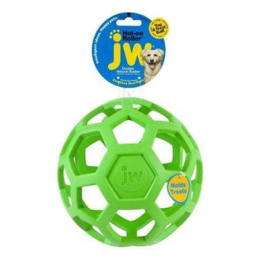 Imagem de Bola JW Holee Roller Verde - Brinquedo para Cães