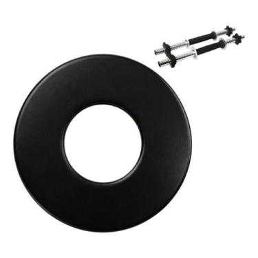 Imagem de Arruela Halter barra de academia Preta 25 mm anilha 4 UN - Kohler