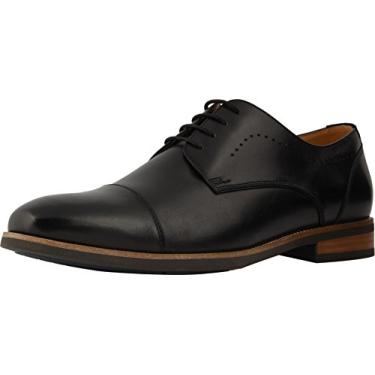 Imagem de Florsheim Sapato Oxford masculino Uptown, Couro Preto/Camurça, 8