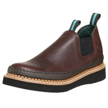 Imagem de Georgia Georgia Gr274 Giant Romeo sapato de trabalho masculino, Marrom Soggy, 9.5