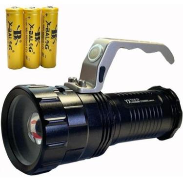 Imagem de Lanterna Holofote Led 2750000L A Mais Potente Do Brasil Usa