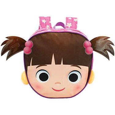 Imagem de Mochila 12 Monstros Monster Friends Rosa - 8573 - Artigo Escolar Monstros, Rosa