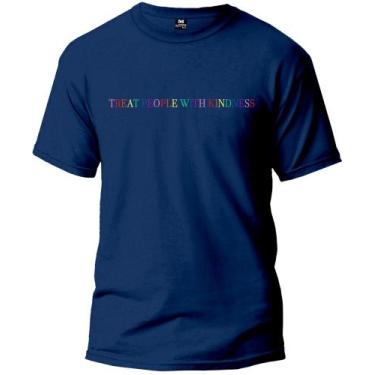 Imagem de Camiseta De Algodão Treat People With Kindness Camisa Masculina - Wint