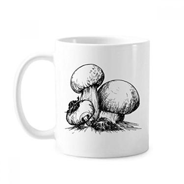 Imagem de Yummy Creature Swamm Illustration Caneca Cerâmica Café Porcelana Utensílios de Mesa