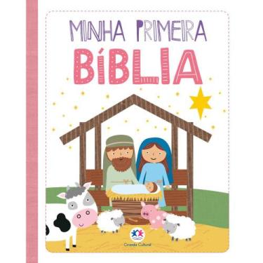 Imagem de Bíblia Infantil Ilustrada Minha Primeira Bíblia - Meninas - Livro Infa