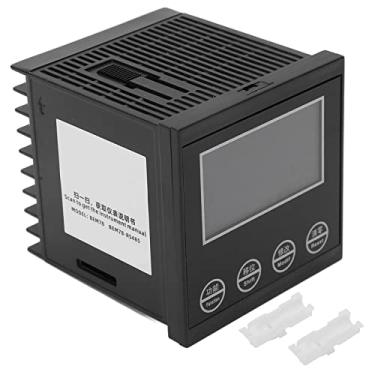 Imagem de Contador digital temporizador com visor LCD de 6 dígitos 0.00001-999999 Medidor 100-240V AC para uso industrial