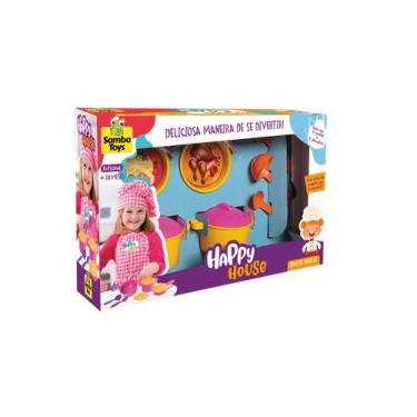 Imagem de Jogo De Cozinha Happy House Jogo De Panelas 540 Samba Toys