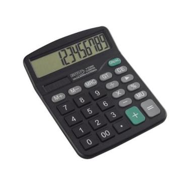 Imagem de Calculadora De Mesa Comercial Escritorio 12 Digitos Cc3000 - Brw