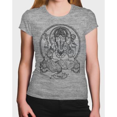 Imagem de Camiseta Feminina Buda Meditando