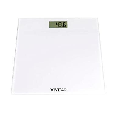 Imagem de Balança Digital Automática para Banheiro com Display grande suporta até 180 Kg - Branca