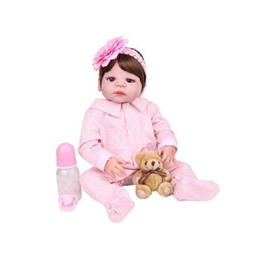 Roupa Para Boneca Bebe Reborn Coelho Com Bolinha Rosa - Shiny Toys - Bonecas  - Magazine Luiza