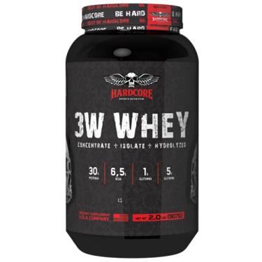 Imagem de Whey 3W (Concentrado + Isolado + Hydrolisado) 907g Baunilha (Vanilla) - HardCore