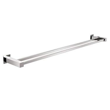 Imagem de Toalheiro Duplo 80 Cm Inox - Kromus QD0412-80