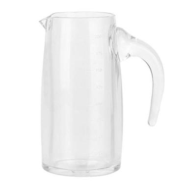 Imagem de Juice Jug-200ml Garrafa de suco transparente de acrílico chaleira de água recipiente de bebida chaleira garrafa de água de vidro para casa e bar (200ml)