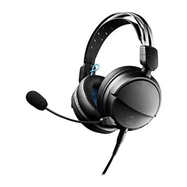 Imagem de Audio-Technica ATH-GL3BK Fone de ouvido gamer de alta fidelidade, Fechado, Preto