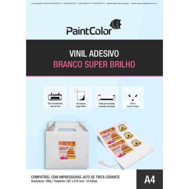 Imagem de Vinil Adesivo para Impressão Branco 190g A4 - 100 Folhas