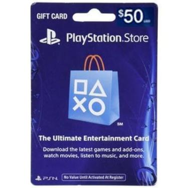 Imagem de Cartão PSN 50Dollar Live FY17