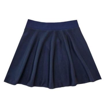 Imagem de Saia de Ballet Infantil Feel Dance P ao GG Cores, Marinho, P