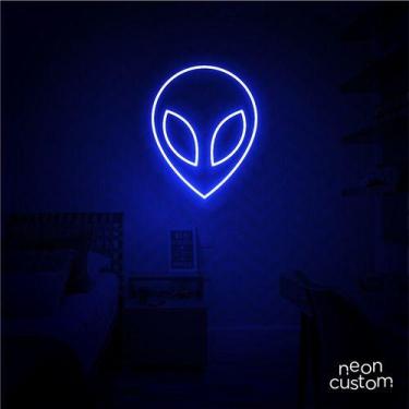 Imagem de luminaria letreiro Neon Led Et 60x50 luminoso decoração p/ selfie - Ne