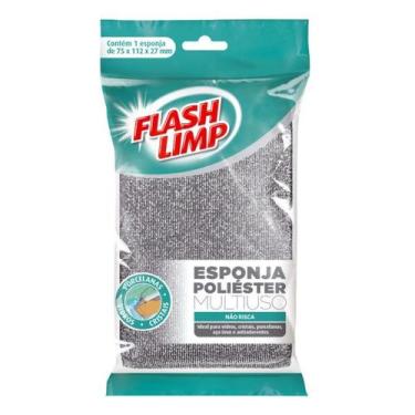 Imagem de Esponja multiuso poliester flashlimp