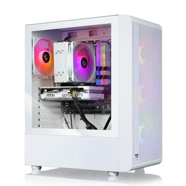 Imagem de Thermaltake LCGS Quartz i360 R4 Desktop para jogos (Intel® Core™ i5-12400F, memória ToughRam 16GB DDR4 3600MHz RGB, NVIDIA® GeForce RTX™ 3060, 1TB NVMe M.2, WiFi, Windows 11) S2QT-B66R-360-LCS
