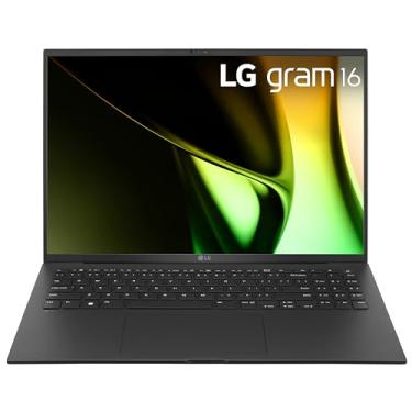 Imagem de LG Notebook leve gram de 16 polegadas, edição Intel Evo - processador Intel Core Ultra 7 habilitado para IA, Windows 11 Home, 16 GB de RAM, SSD de 512 GB, preto