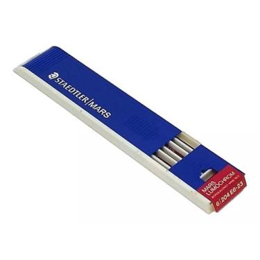 Imagem de Grafite Staedtler Lumochrom  Vermelho  Vinho Wine Red 6 Mina
