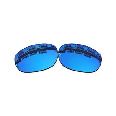 Imagem de Vonxyz Lente de substituição para óculos de sol Ray-Ban RB4033 60 mm - Ice MirrorCoat Polarizado