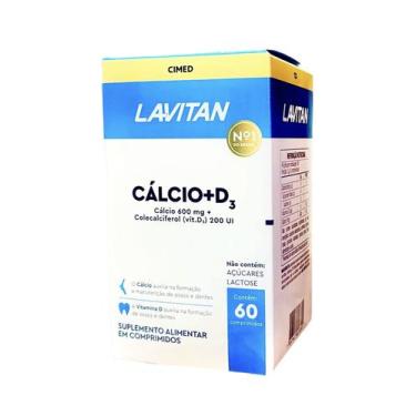 Imagem de Lavitan Cálcio + Vitamina D3 60 Comprimidos - Cimed