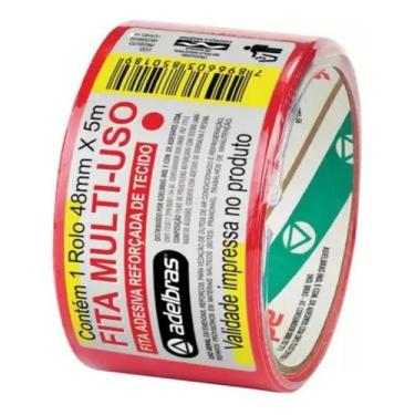 Imagem de FITA MULTI-USO TIPO SILVER TAPE EXTRA FORTE COLORIDA 48mm x 5m ADELBRA