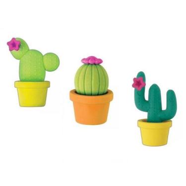 Imagem de 3 Borrachas Cactus - Tilibra