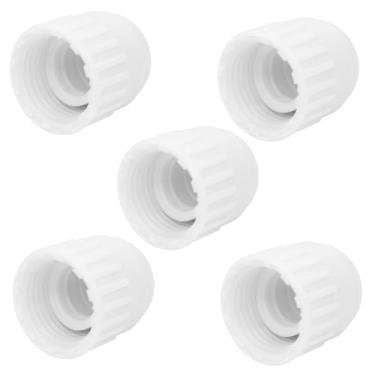 Imagem de 1,3 cm Rv Pex Conexões de tubos de PVC extremidade fêmea rosca adaptador de plugue acoplamento acessórios de tubulação rosca BSPT pacote com 5 (1/5.1 cm