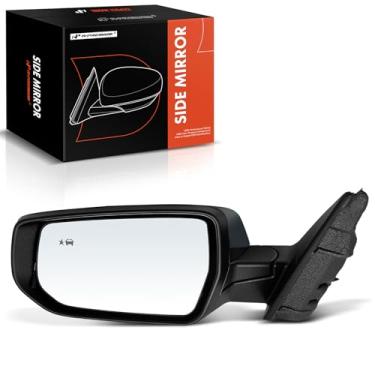 Imagem de A-Premium Espelho retrovisor elétrico do lado do motorista - compatível com Chevrolet Malibu 2016 2017 2018 - Espelho retrovisor externo externo dobrável manual aquecido com detecção de ponto cego de