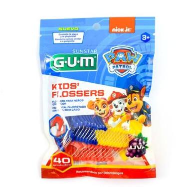 Imagem de Fio Dental Gum Flosser Kids Patrulha Canina - Sunstar