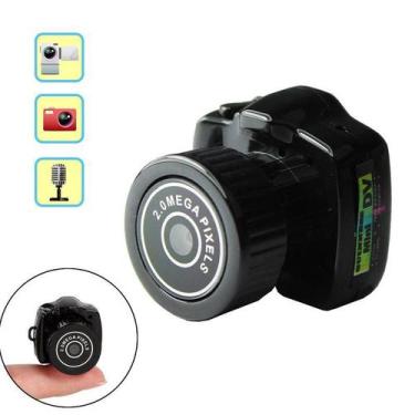 Imagem de Mini Micro Camera Dv Filmadora 720p 2g Espiã Menor Do Mundo - OEM