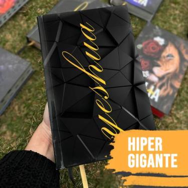 Imagem de Bíblia Sagrada Yeshua Capa Dura com Harpa Letra Hiper Gigantee Índice